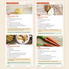 Healthy Bites | 200 Nutritious Recipes + Daily Meal Plan for 6-12 Month Baby