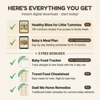 Healthy Bites | 150 Nutritious Recipes + Daily Meal Plan for 6-12 Month Baby