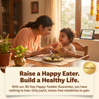 Happy Bites | 200 Nutritious Recipes + Daily Meal Plan for 1-2 Year Old Toddlers
